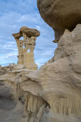 The Alien Throne No 3 The Alien Throne Hoodoo in Ah-Shi-Sle-Pah Wash, Valley of Dreams, New Mexico