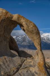 Cyclops Arch Framing Whitney 2 Cyclops Arch Framing Mount Whitney in the Alabama Hills