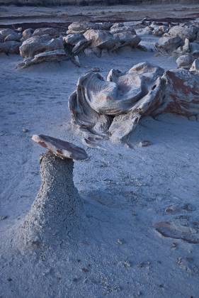 Blue Hour The Cracked Eggs in the Bisti Badlands, New Mexico