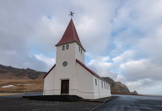 Reyniskirja Church 2 Reyniskirja Church in Vik, Iceland.