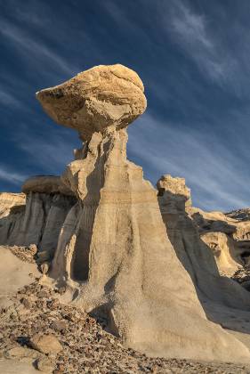 Big Head Hoodoo in Valley of Dreams, Ah-Shi-Sle-Pah Wash, New Mexico