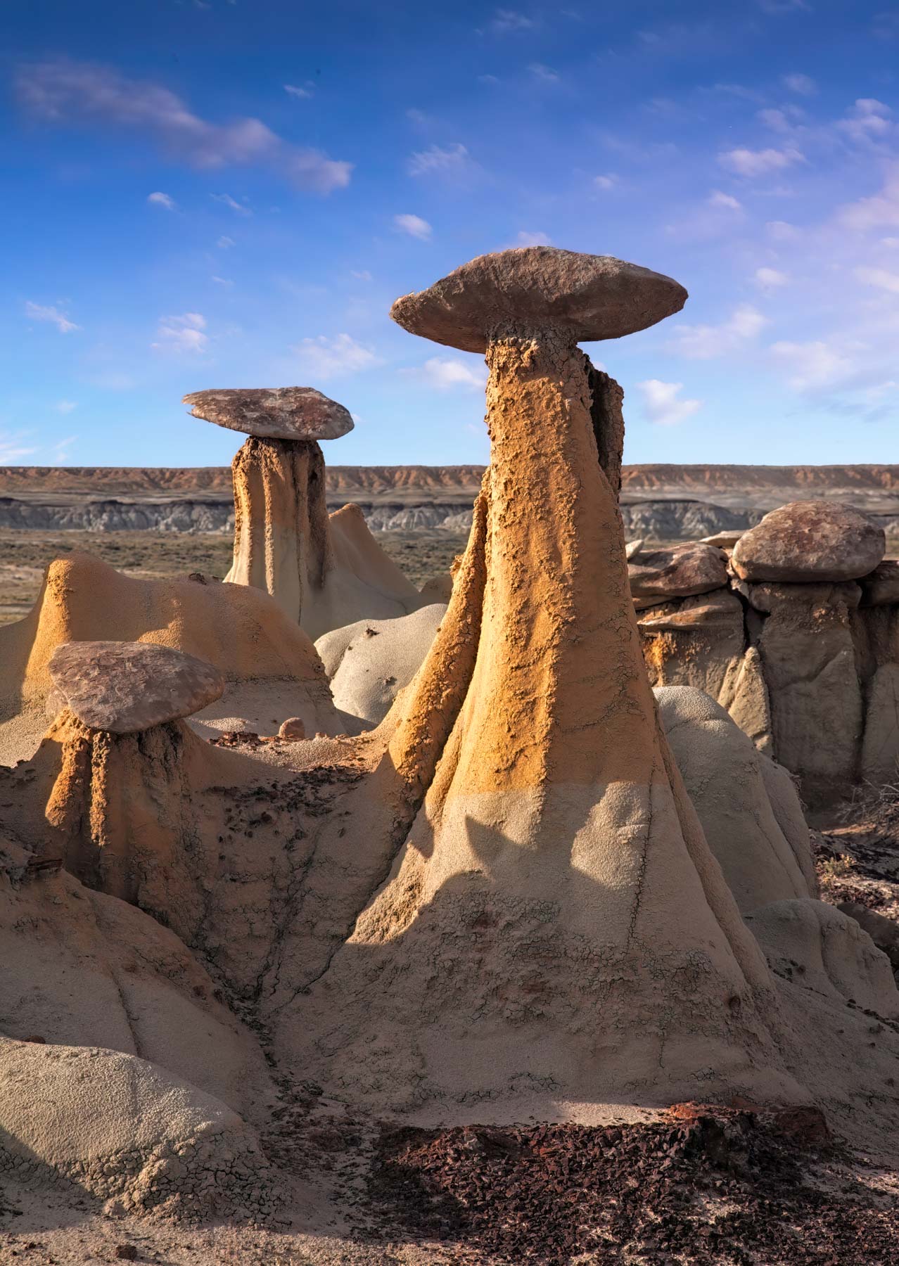 The Yellow Hoodoo in the Ah-shi-sle-pah Wilderness Area, New Mexico