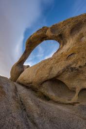 Mobius Arch from Below 1 Mobius Arch in the Alabama Hills seen from Below