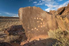 13 Moons Petroglyph near Bishop, California