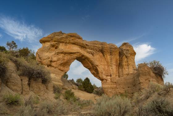 Arch Rock Arch Rock near Aztec, New Mexico