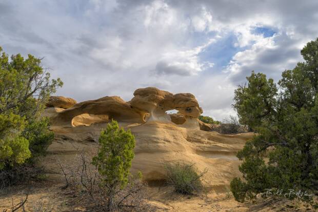 Caballo Canyon Triple Arch