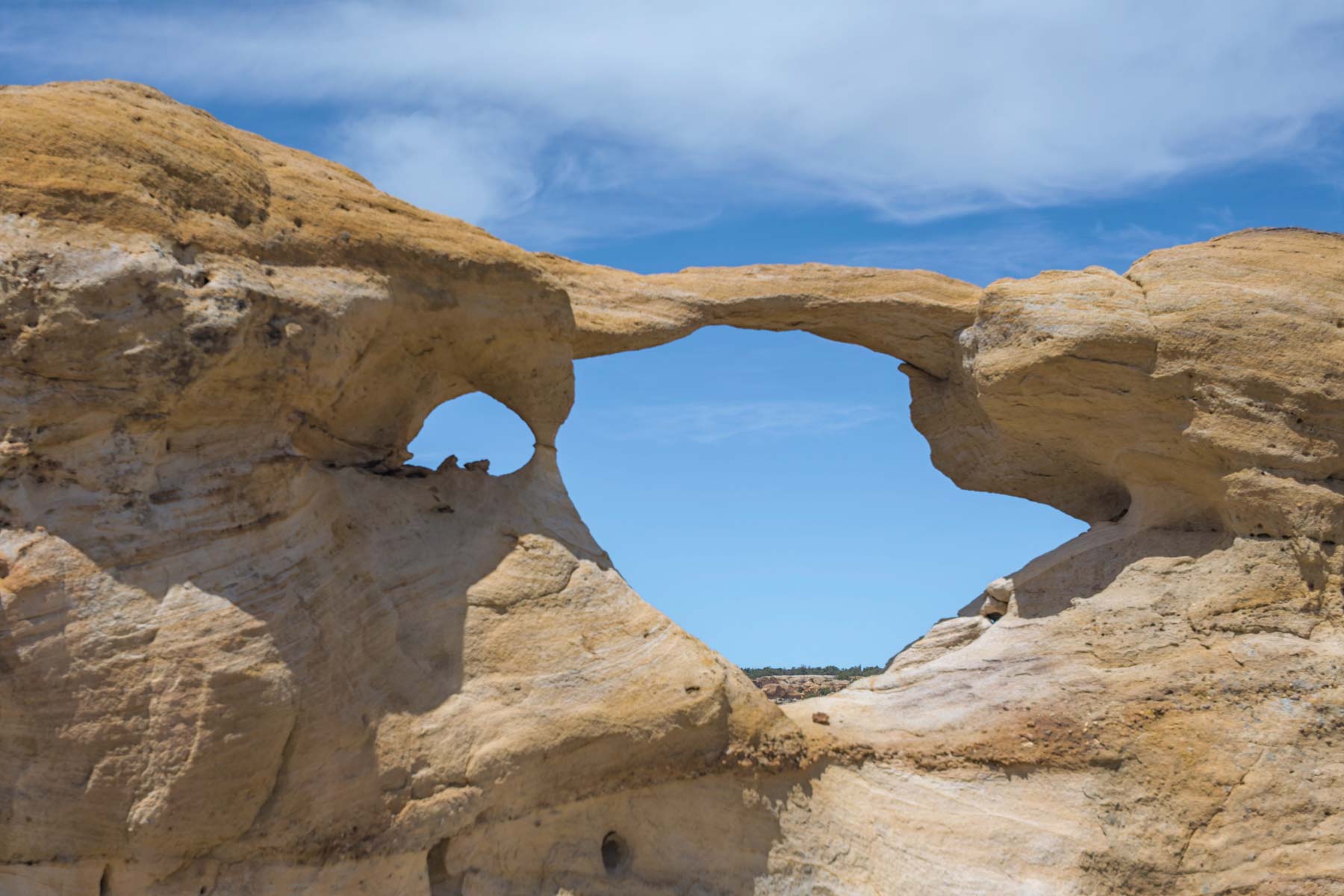 Graceful Arch near Aztec, New Mexico.