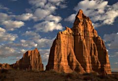Temple of the Sun and Moon in Capitol Reef National Park