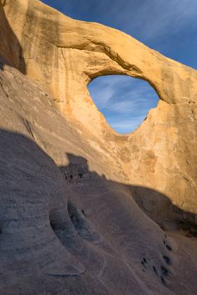 Cedar Wash Arch at Sunset 2 Cedar Wash Arch in Grand Staircase Escalante National Monument in Utah