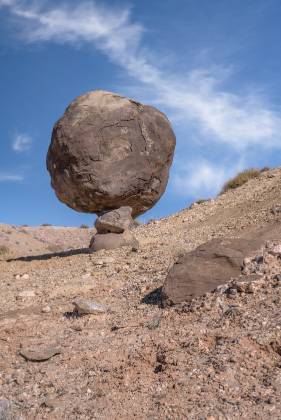 Globe Rock Globe Rock neat Tuba City in the Navajo Nation, Arizona
