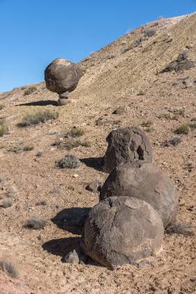 Round Rocks Globe Rock neat Tuba City in the Navajo Nation, Arizona