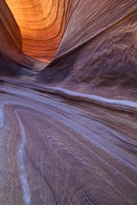 The Wave Slot 4 Small Slot Canyon at The Wave in Coyote Buttes North, Arizona