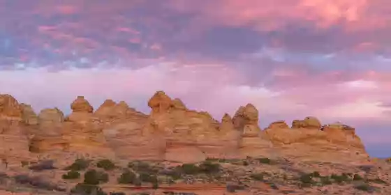 Cottonwood Cove Aerial 1 Aerial View of the buttes east of the Cottonwood Cove Trailhead, Coyote Buttes South.