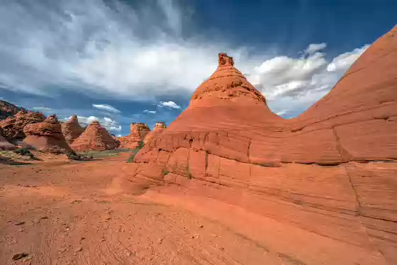 Cottonwood Cove Wash in Coyote Buttes South Wash near The Palace in Coyote Buttes South, Vermilion Cliffs NM