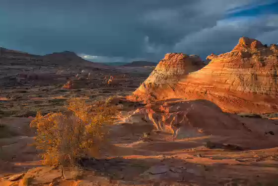 Storm Approaching Coyote Buttes Storm approaching Coyote Buttes South, Arizona