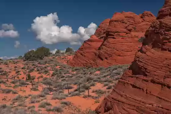 Pawhole 1 Teepees in the Pawhole area of Coyote Buttes South, Arizona