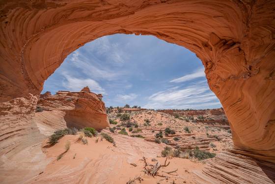 The Southern Alcove Mid-Morning The Southern Alcove in Coyote Buttes South, Arizona