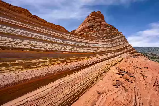 Receeding Butte Yellow Stripe area of Coyote Buttes South in Arizona