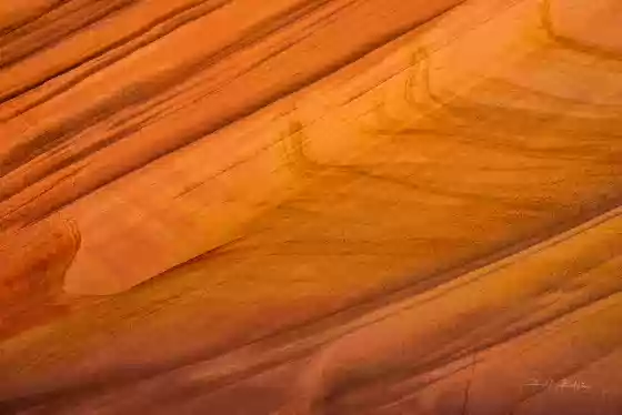 Yellow Stripe Detail Yellow Stripe area of Coyote Buttes South in Arizona