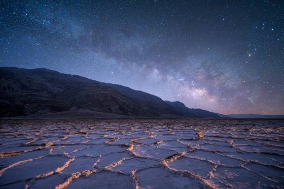 Milky Way over Badwater 1 The Milky Way over Badwater in Death Valley National Park, California