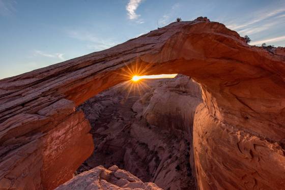 Eggshell at sunset Eggshell Arch, also known as Thanksgiving Arch, in the Navajo Nation, Arizona