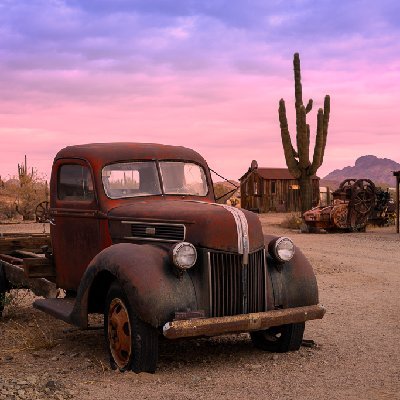 Old Ford Vulture City Ghost Town, Wickenburg, Arizona