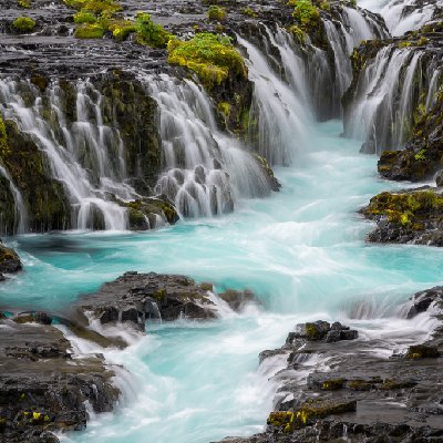 Bruarfoss Bruarfoss waterfall in Iceland