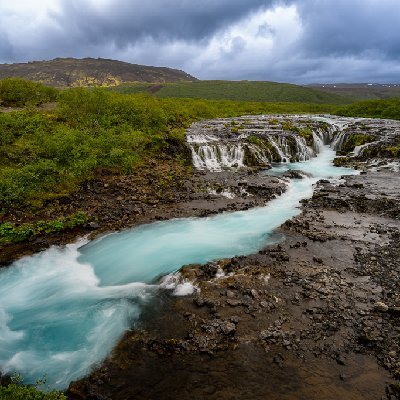 Bruarfoss 3 Bruarfoss waterfall in Iceland