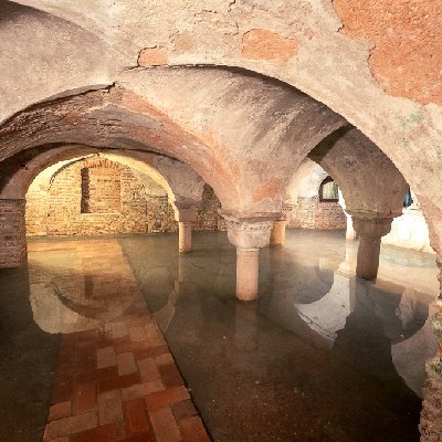 Ciera di San Zaccaria Flooded ground floor of Ciera di San Zaccaria, Venice, Italy