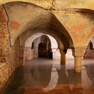 Ciera di San Zaccaria Flooded ground floor of Ciera di San Zaccaria, Venice, Italy