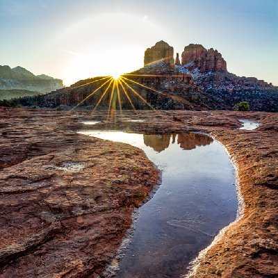 Cathedral Winter Sunrise