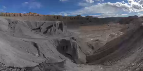 Salt Creek Area Salt Creek area shot from Factory Bench Road. Road was impassable a bit later on.