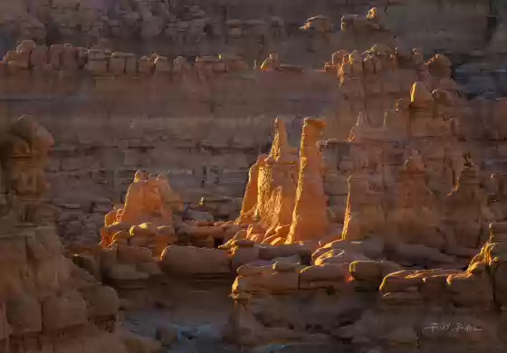 Goblin Valley Aerial 1 Aerial image of Goblin Valley State Park, Utah.