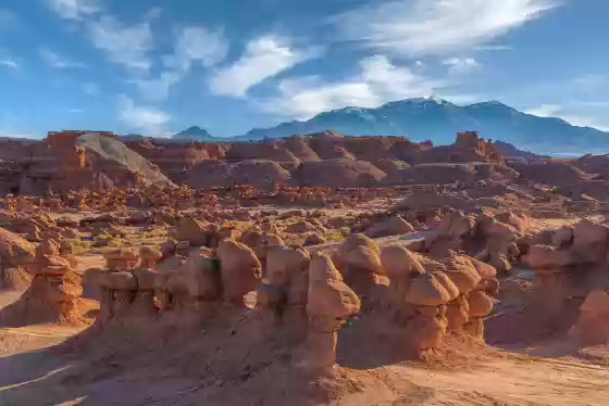 Goblin Valley Overview Goblin Valley State Park near Hanksville, Utah