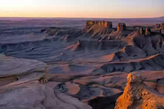 Moonscape Overlook 2 Early morning view of Blue Valley from Moonscape Overlook, also known as Skyline View.