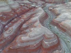 The Painted Hills north of the Mars Desert Research Station in Utah