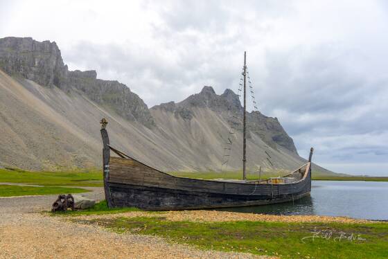 Viking Village 5 Viking Village set from The Witcher: Blood Origin in Iceland.