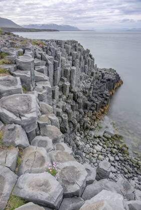 Stadarbjorg Basalt Columns 3 Stadarbjorg Basalt Columns near Hofsos, Iceland.