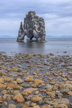 Hvitsekur Offshore Rock 6 Hvitsekur Offshore Rock in northwest Iceland.