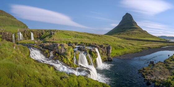 Kirkjufellsfossar Sunrise 3 Sunrise at Kirkjufellsfossar and Kirkjufell, Grundarfjörður, Iceland.