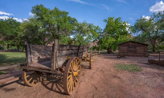 Wagon 1 Lonely Dell Ranch in Lees Ferry NRA, Arizona