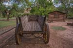 Wagon at Lonely Dell Ranch in Lees Ferry, Arizona