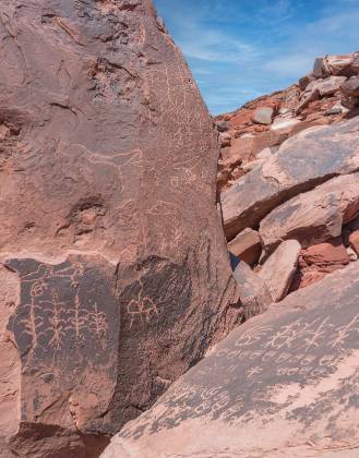 Hopi Clan Petroglyphs 4 Hopi Clan Petroglyphs at Tutuveni Newspaper Rock