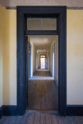 Meade Hotel Hallway 2 Hallway in the Meade Hotel in Bannack ghost town