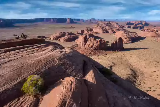 Hunts Mesa 7 View of Monument Valley from Hunts Mesa