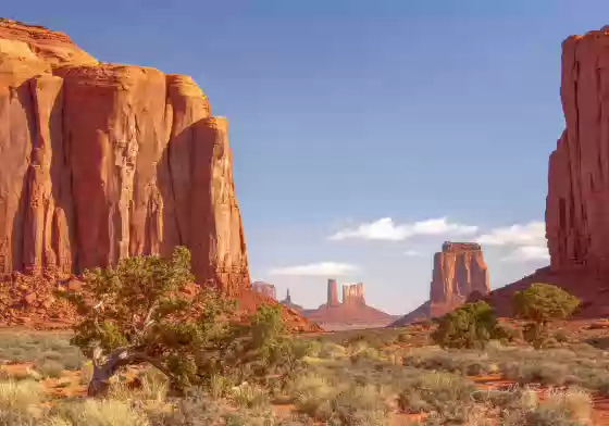 The North Window View of Monument Valley from the North Window