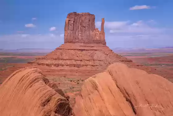 West Mitten Classic View of the West Mitten from the Monument Valley Parking Lot