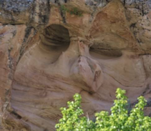 Picassos Face Picassos Face in Dinosaur National Monument off Echo Park Road