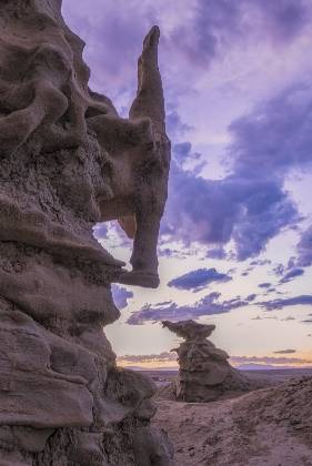Fantasy Canyon Blue Hour Rock formations in Fantasy Canyon, Utah