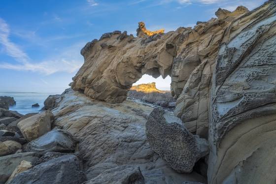Keystone Arch 1 Keystone Arch in Salt Point State Park on the northern California Coast